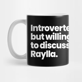 Introverted but willing to discuss Raylla. Motherland: Fort Salem Mug